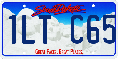 SD license plate 1LTC65