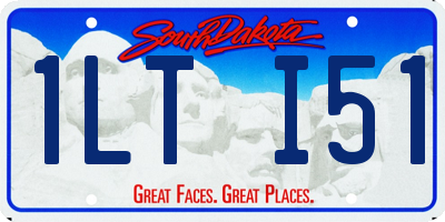 SD license plate 1LTI51