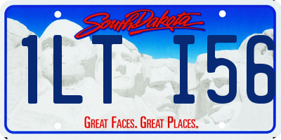 SD license plate 1LTI56