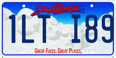 SD license plate 1LTI89