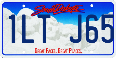 SD license plate 1LTJ65