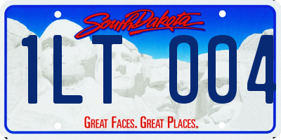 SD license plate 1LTO04