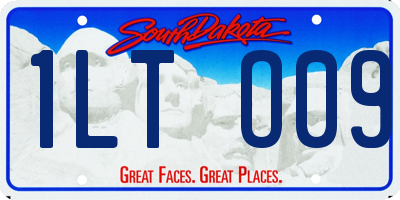 SD license plate 1LTO09