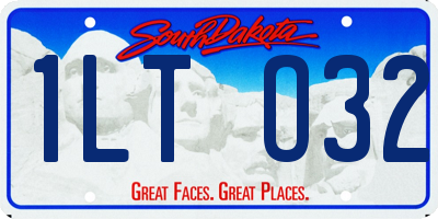 SD license plate 1LTO32