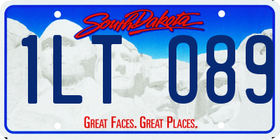 SD license plate 1LTO89