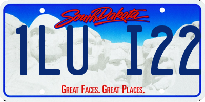 SD license plate 1LUI22
