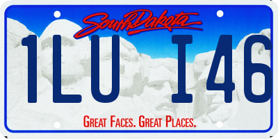 SD license plate 1LUI46