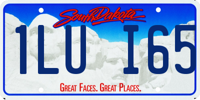 SD license plate 1LUI65