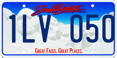 SD license plate 1LVO50