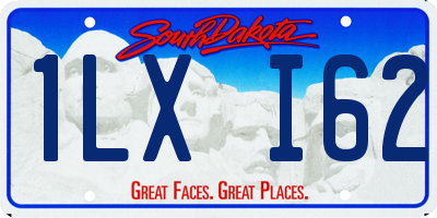 SD license plate 1LXI62