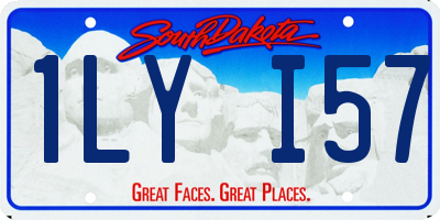 SD license plate 1LYI57