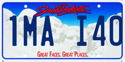 SD license plate 1MAI40