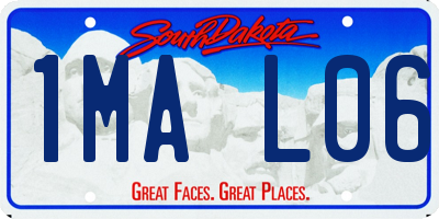 SD license plate 1MAL06