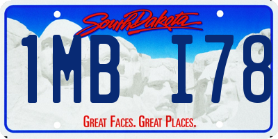 SD license plate 1MBI78