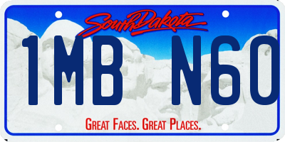 SD license plate 1MBN60
