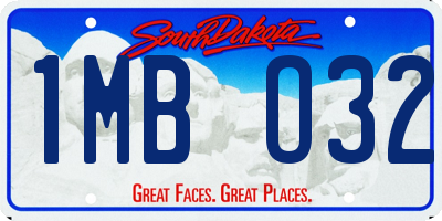 SD license plate 1MBO32
