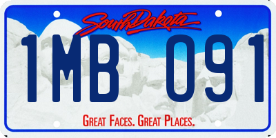 SD license plate 1MBO91