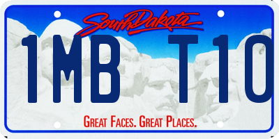 SD license plate 1MBT10