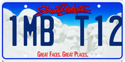 SD license plate 1MBT12