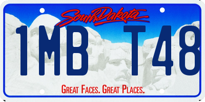 SD license plate 1MBT48
