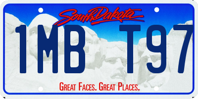 SD license plate 1MBT97