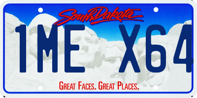 SD license plate 1MEX64