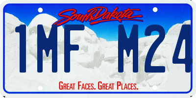 SD license plate 1MFM24