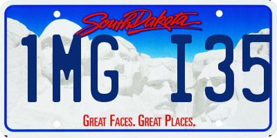 SD license plate 1MGI35
