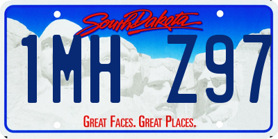 SD license plate 1MHZ97