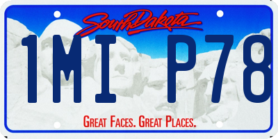 SD license plate 1MIP78