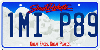 SD license plate 1MIP89