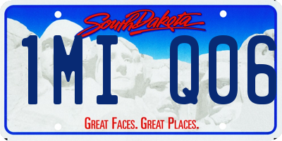 SD license plate 1MIQ06