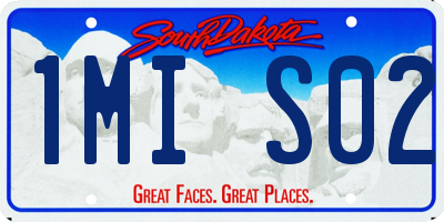 SD license plate 1MIS02