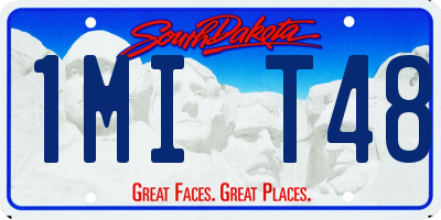 SD license plate 1MIT48