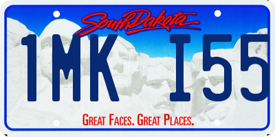 SD license plate 1MKI55