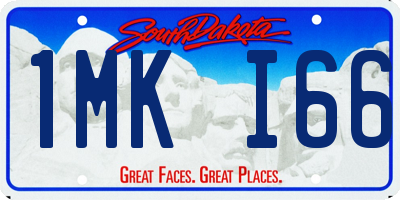 SD license plate 1MKI66