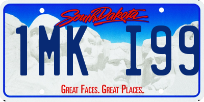 SD license plate 1MKI99