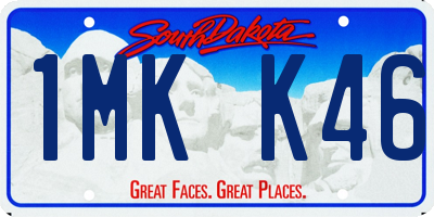 SD license plate 1MKK46