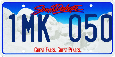SD license plate 1MKO50