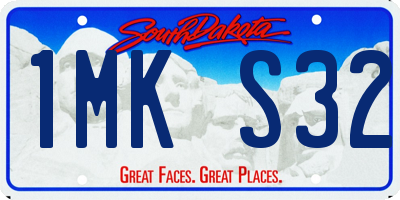 SD license plate 1MKS32