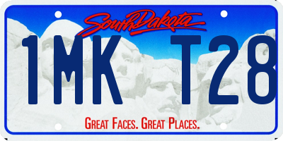 SD license plate 1MKT28