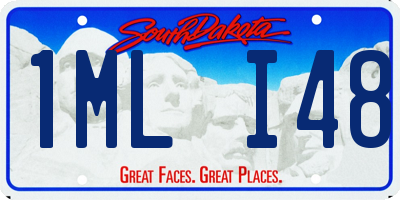 SD license plate 1MLI48