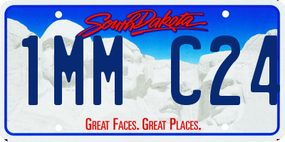 SD license plate 1MMC24