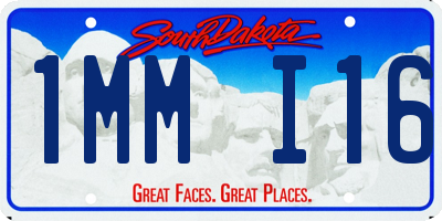 SD license plate 1MMI16