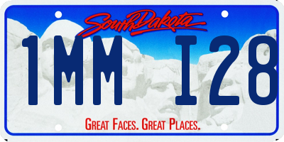 SD license plate 1MMI28