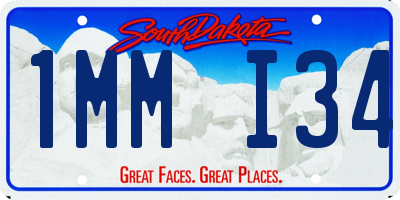 SD license plate 1MMI34