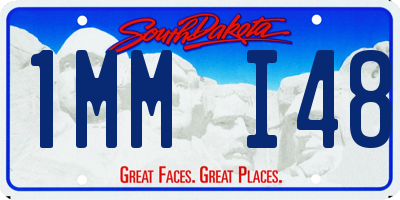SD license plate 1MMI48