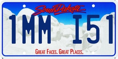 SD license plate 1MMI51