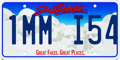 SD license plate 1MMI54