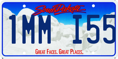 SD license plate 1MMI55